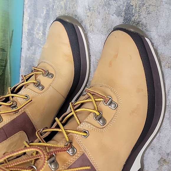 TIMBERLAND Genuine Leather Wedge Sport Boots Size 6.5 - Picture 7 of 16